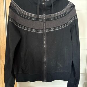 Lululemon Athletica Black and Gray Hoodie